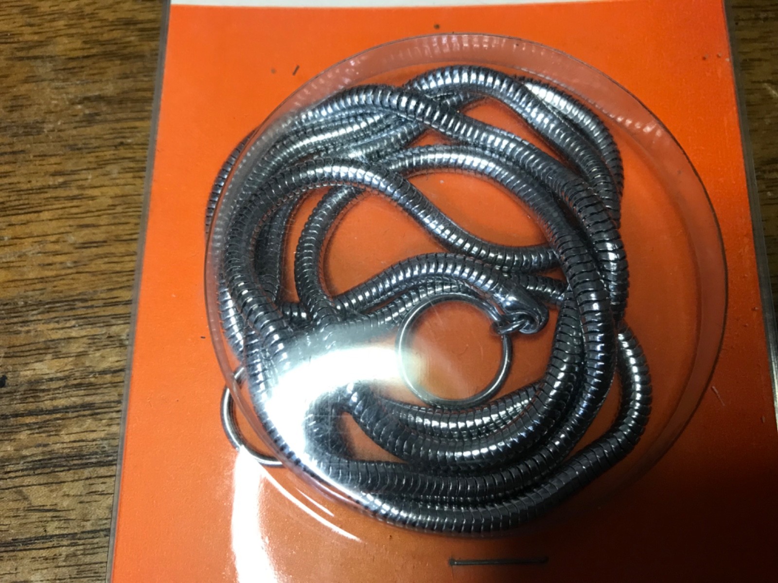 Nice Vintage Metal Snake Chain 34" Camera Neck Strap