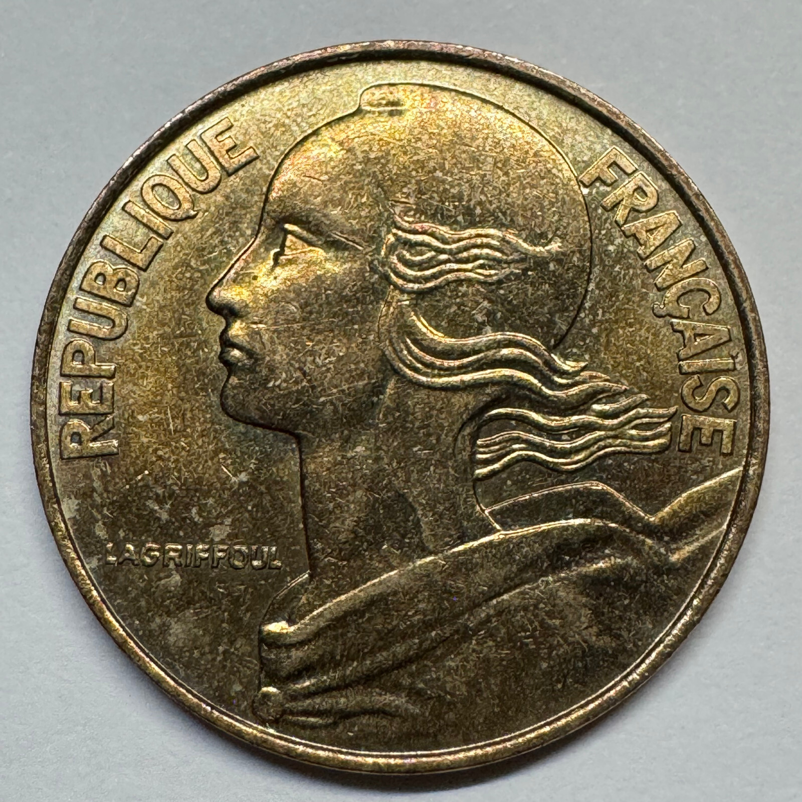 1989 France 20 Centimes - Coin #C-016