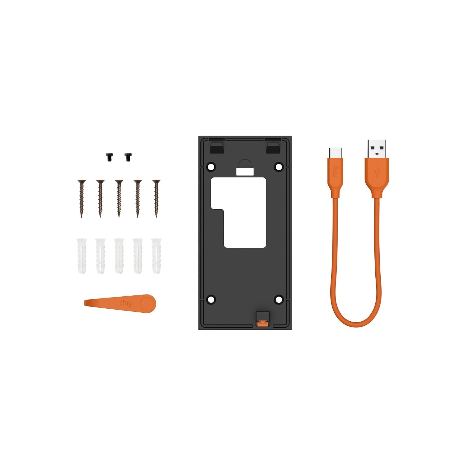 Spare Parts Kit for Battery Video Doorbell Mounting Screws Accessories