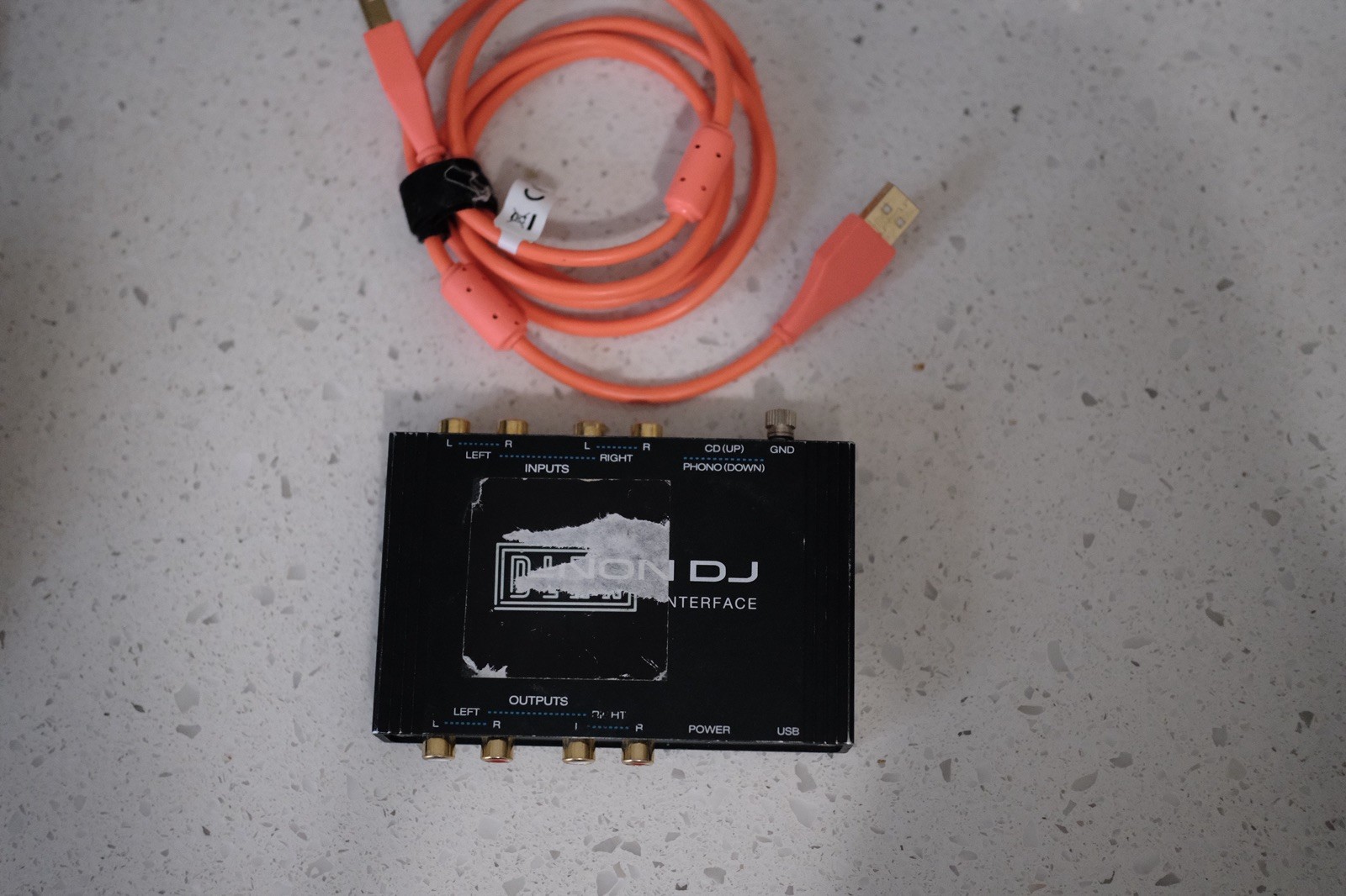 Denon DJ DS1 Serato DVS Interface Black (Used, tested recently and working)