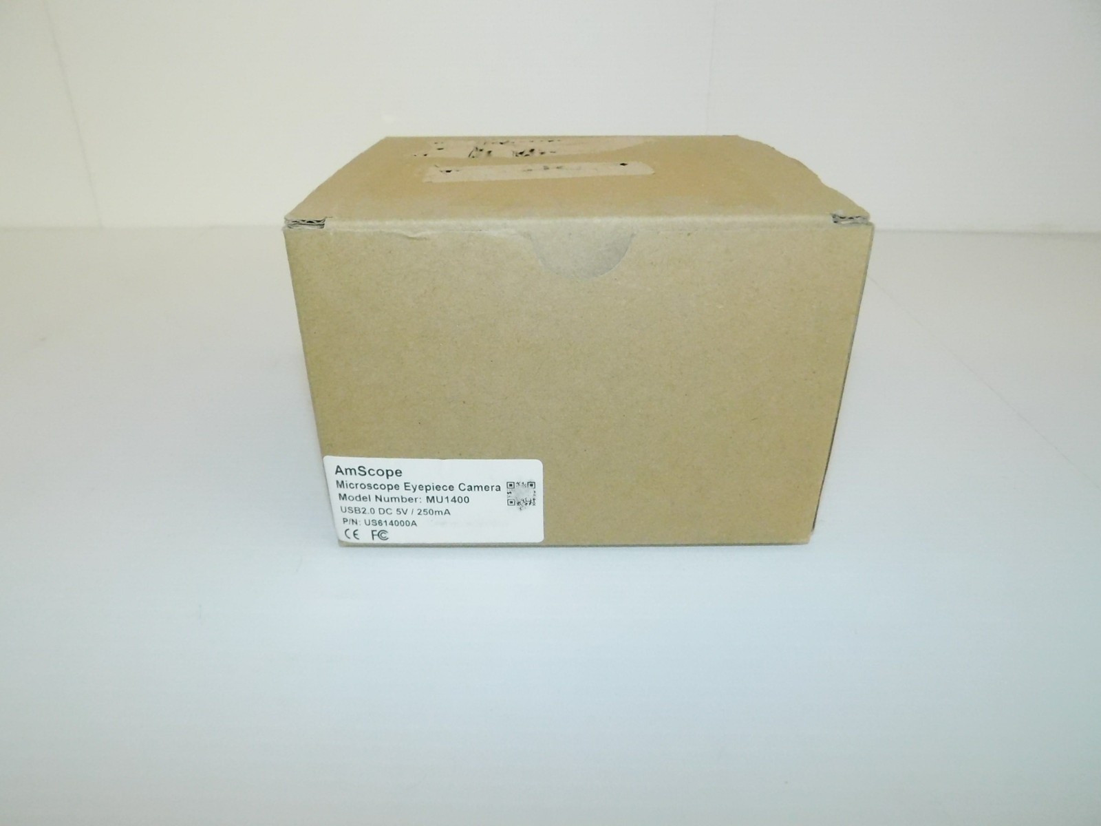 AMSCOPE MICROSCOPE EYEPIECE CAMERA MODEL MU1400 & FMA050 ADAPTER - NEW? (AFD125)