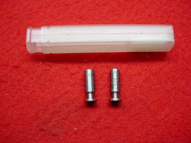 Manson- .22 Long Rifle- Go & No Go Headspace Gauges- Lot of 2- Nice !!