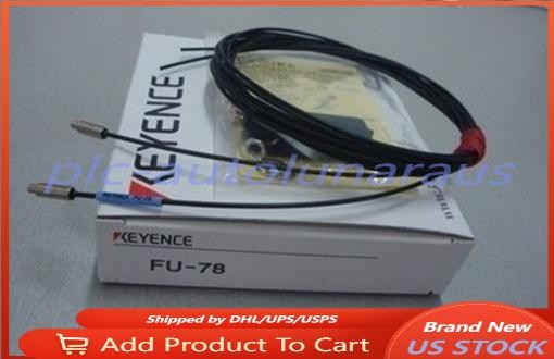 1PC New In Box Keyence FU-78 Fiber Optic Sensor FU78 Free Shipping