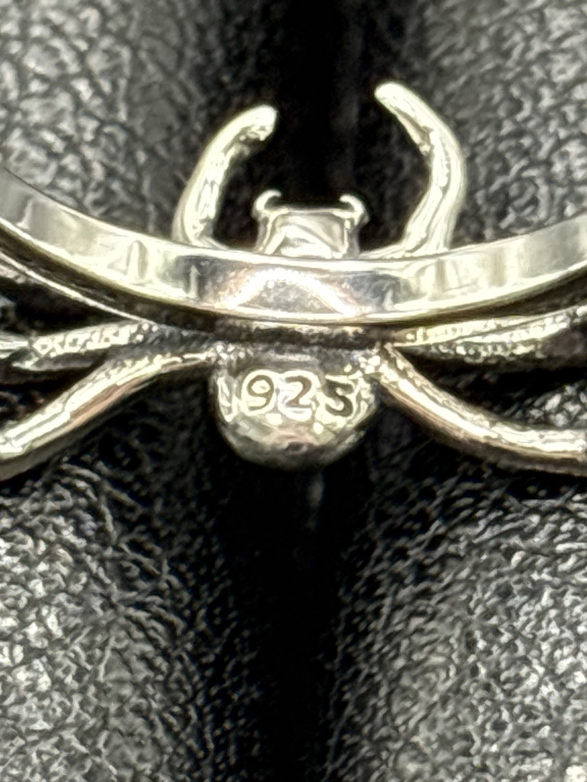 New Condition Sterling Silver Spider Toe Ring 925 B13