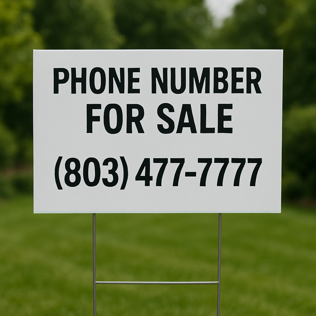 803  South Carolina, easy vanity phone number for sale