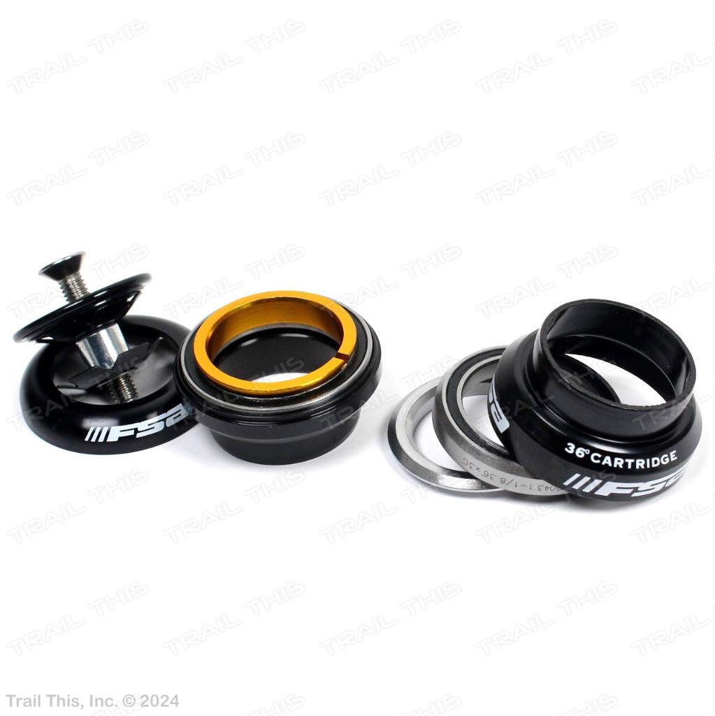 FSA Orbit Equipe 1-1/8" Threadless Bicycle Headset - Black
