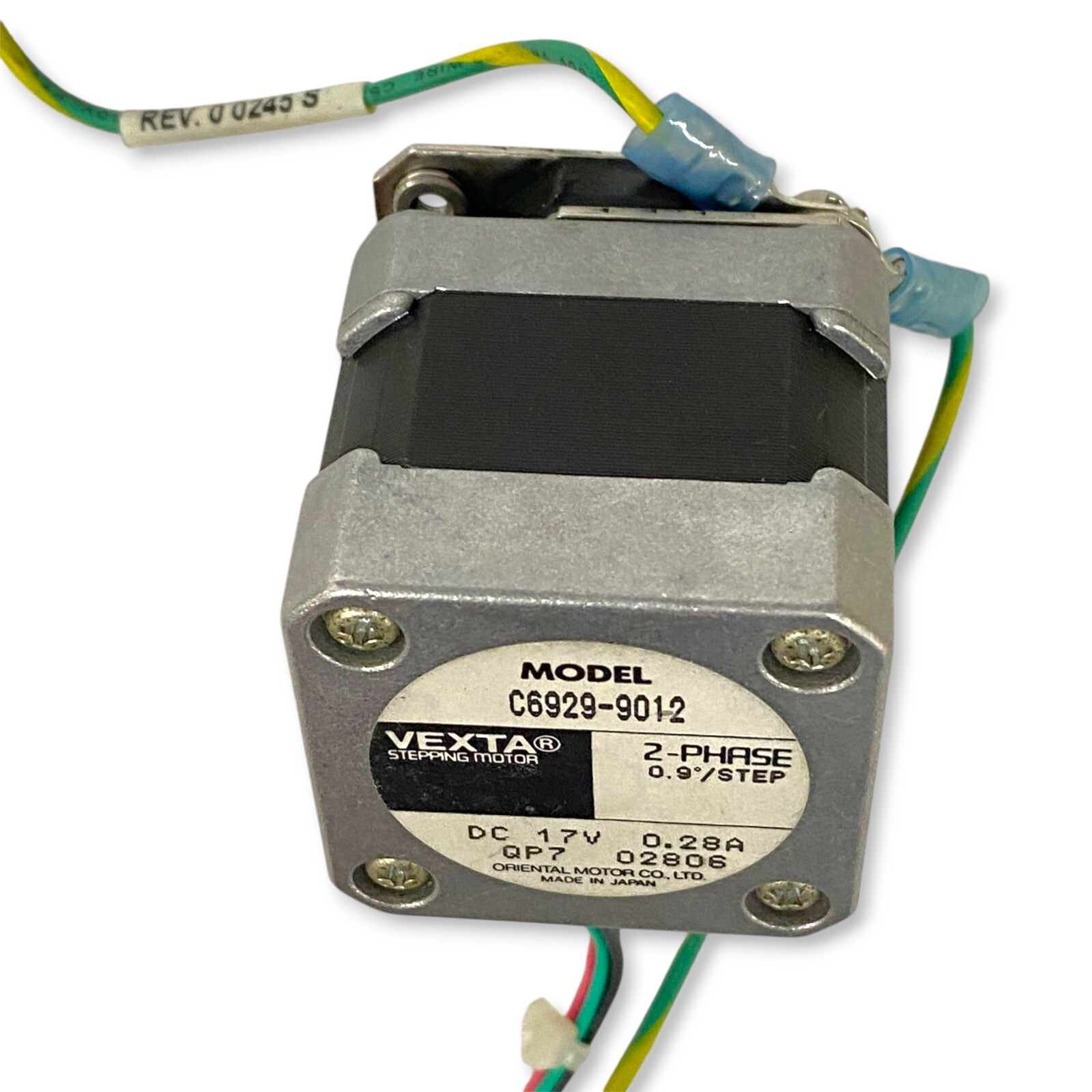 Oriental Vexta C6929-9012 Stepping Motor DC 17V 2 Phase 0.9 Step Made in Japan