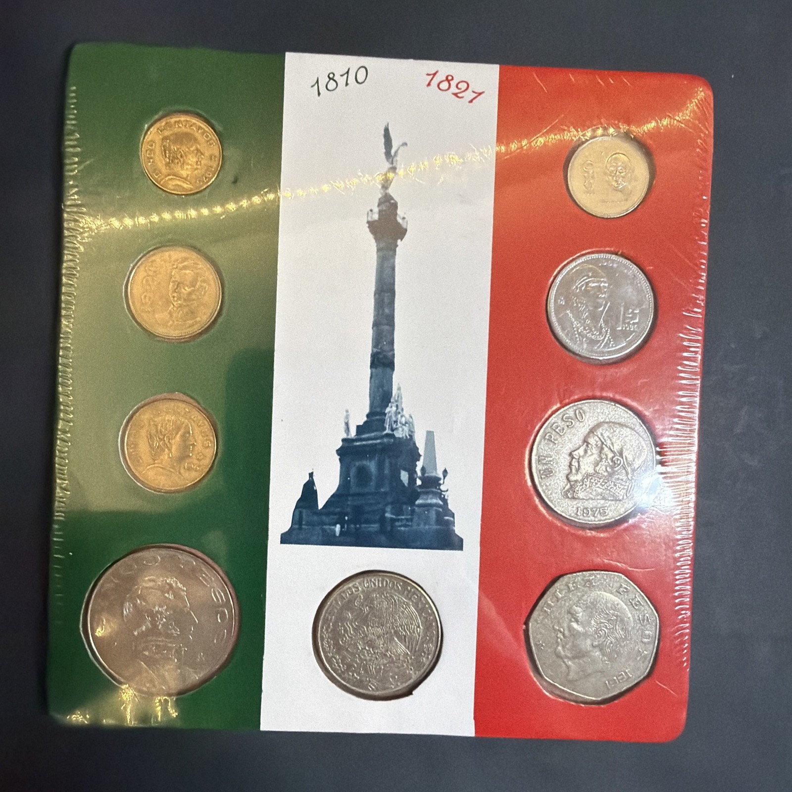 Mexican Souvenir Coins - The Ideals of the Revolution 1810 - 1821