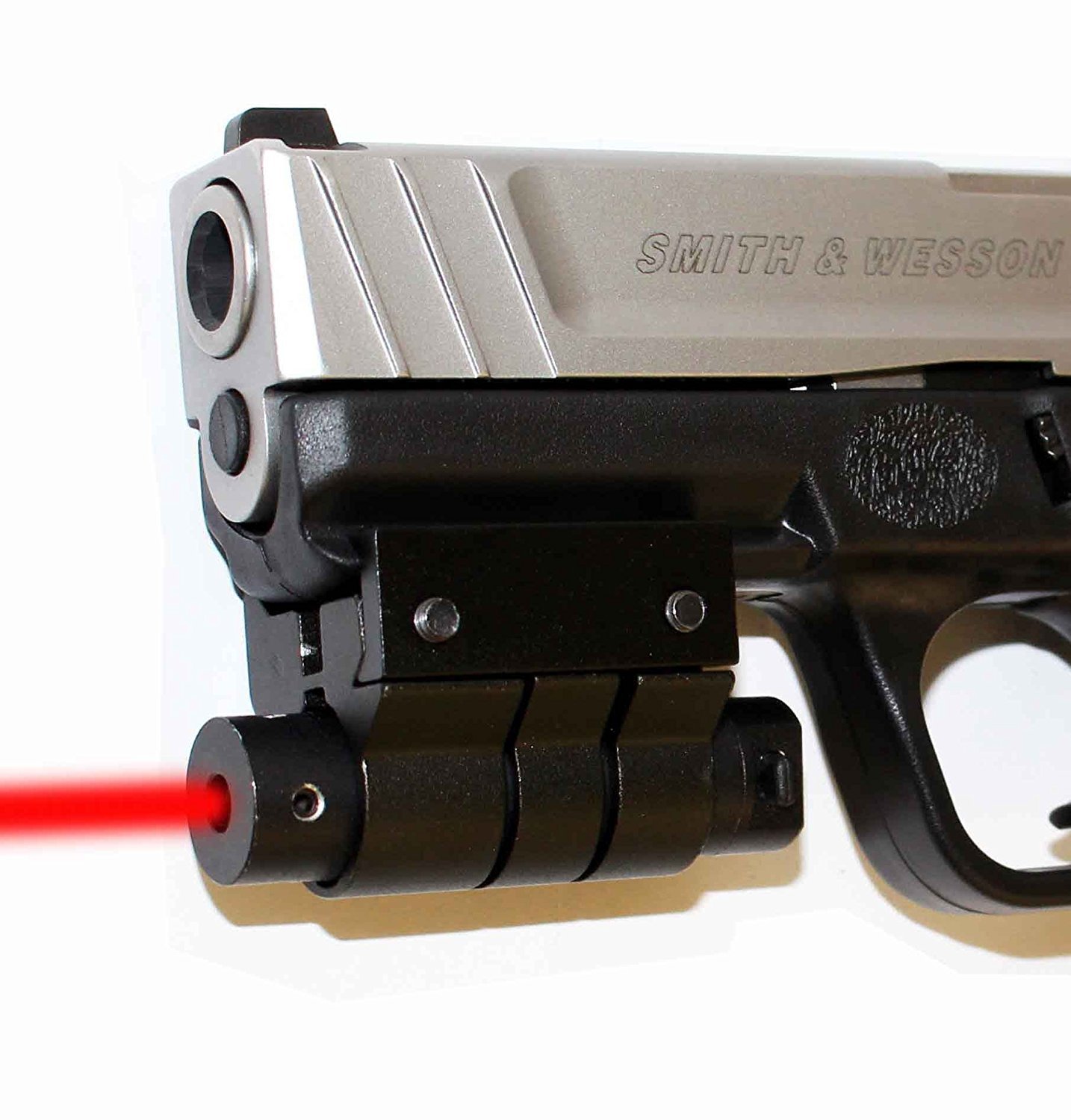TRINITY Red Laser Sight for Ruger SR9 Glock 17 19 22 Walther PK380 Rail Mount