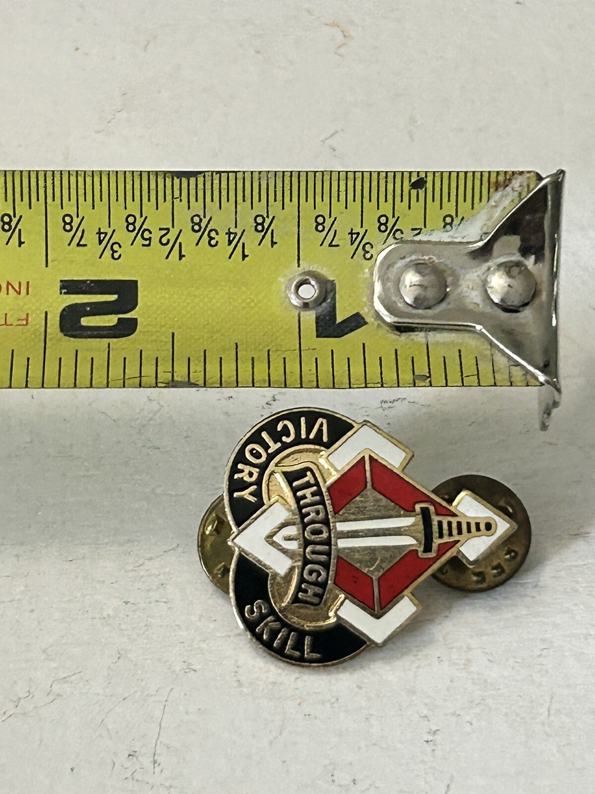 US Army Maneuver Support Center DUI Unit Crest Device Victory Through Skill