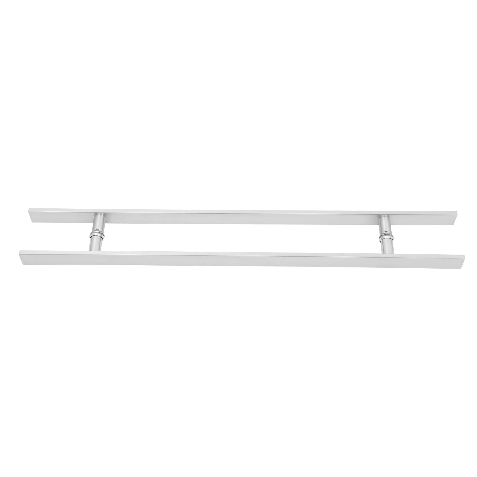Pull Push Sliding Barn Door Handles Commercial Brushed H Shape Door Pull Handle