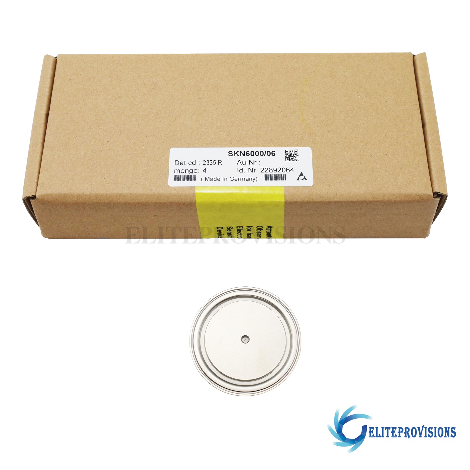 NEW For Semikron VF1.15V 14KA SKN6000/06 Disk Diode Module US