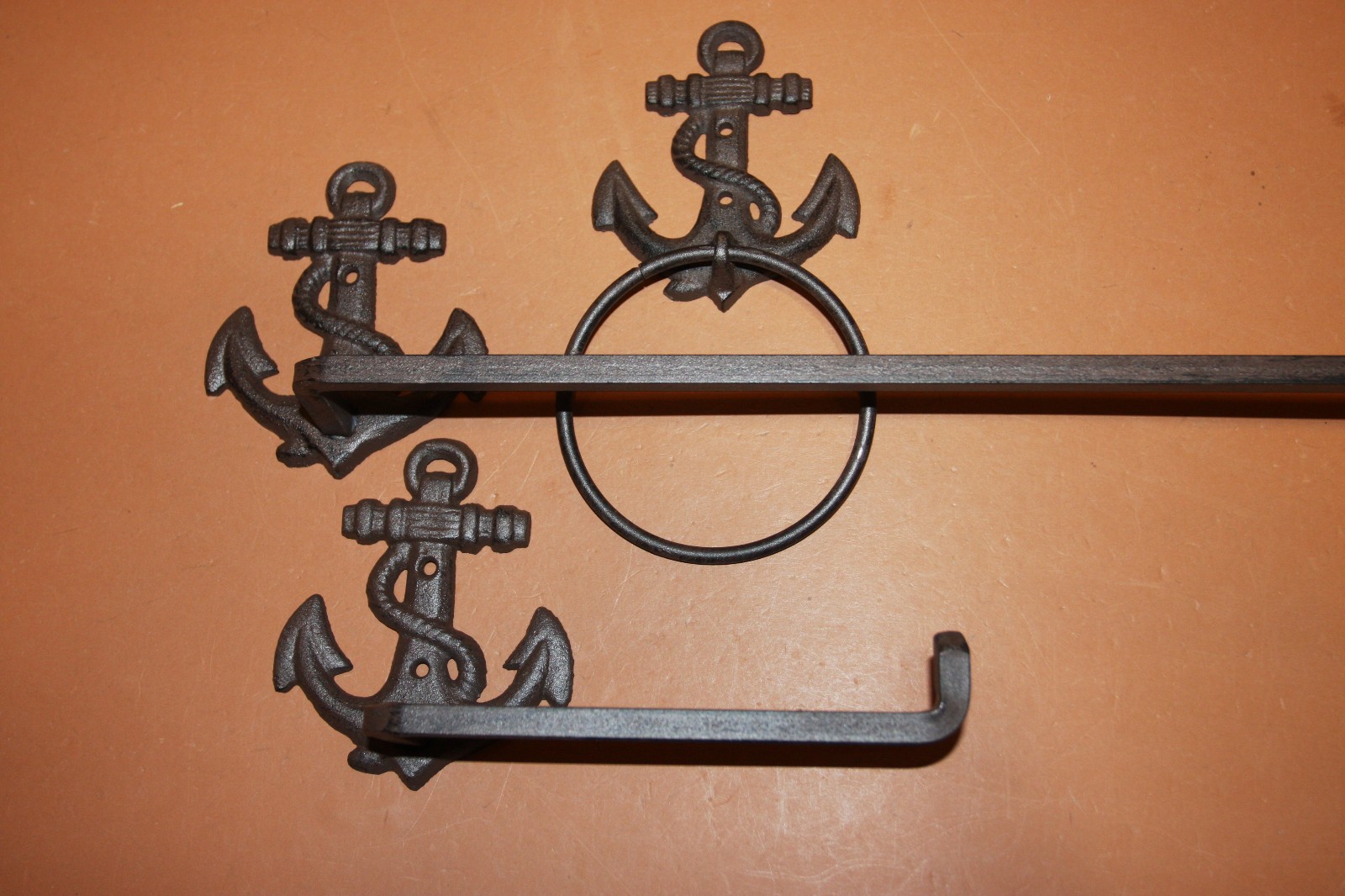 3pc -ANCHOR BATH ACCESSORY Set,Nautical Home Decor,All Occasion Gifts, BA-1,2,3
