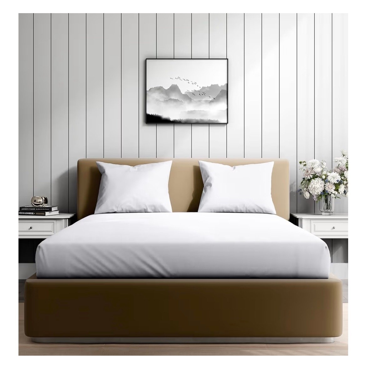 Wakefit 400 Thread Count White 3 piece King Sheet Set NIB