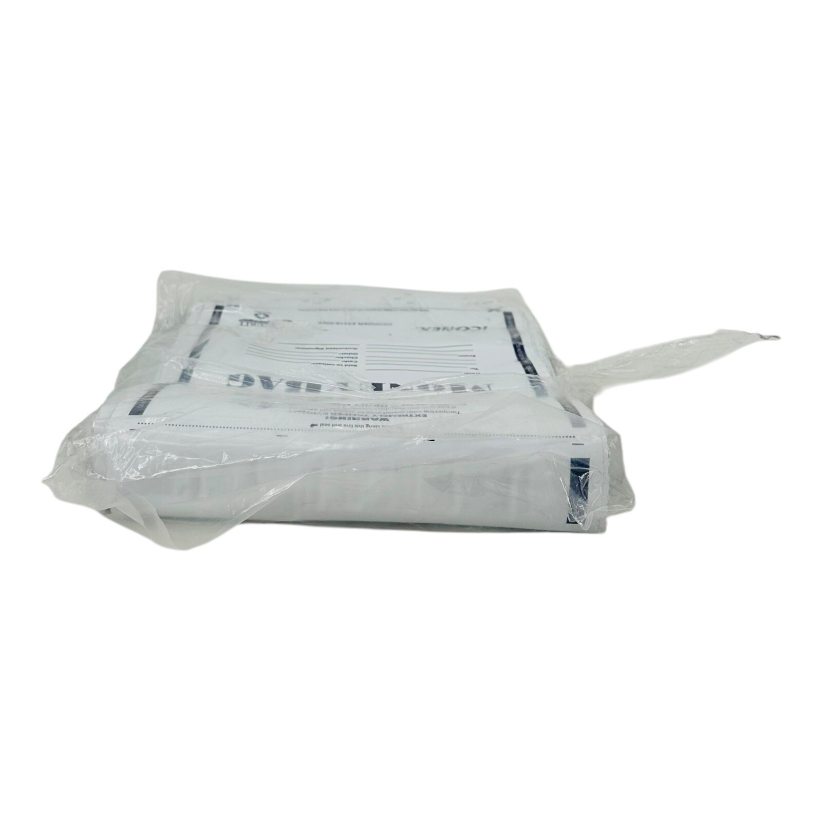 96 Bags Iconex SecurIT Tamper-Evident Deposit Bag Plastic 9 x 12 White 9419-0068