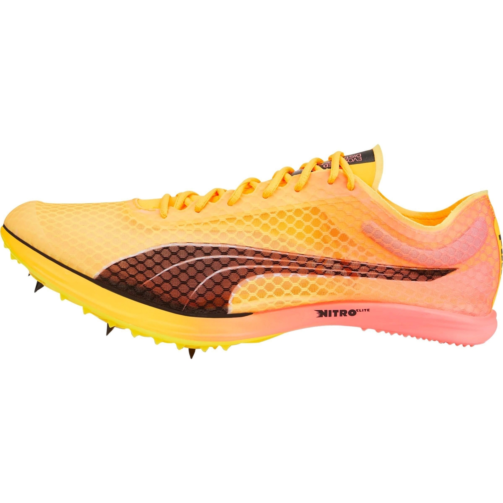 Puma evoSpeed Distance Nitro Elite + 2 Running Spikes Orange Mid Distance Shoes