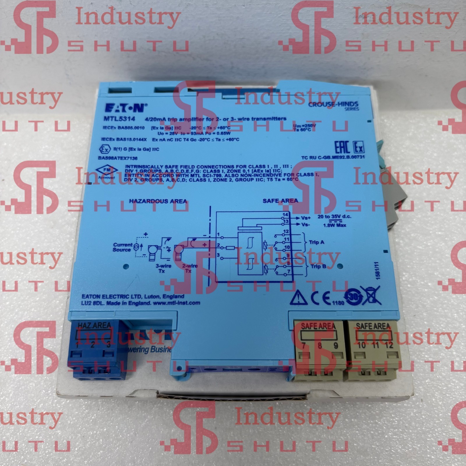 1pcs EATON MTL MTL5314 safety barrier Quality Guarantee