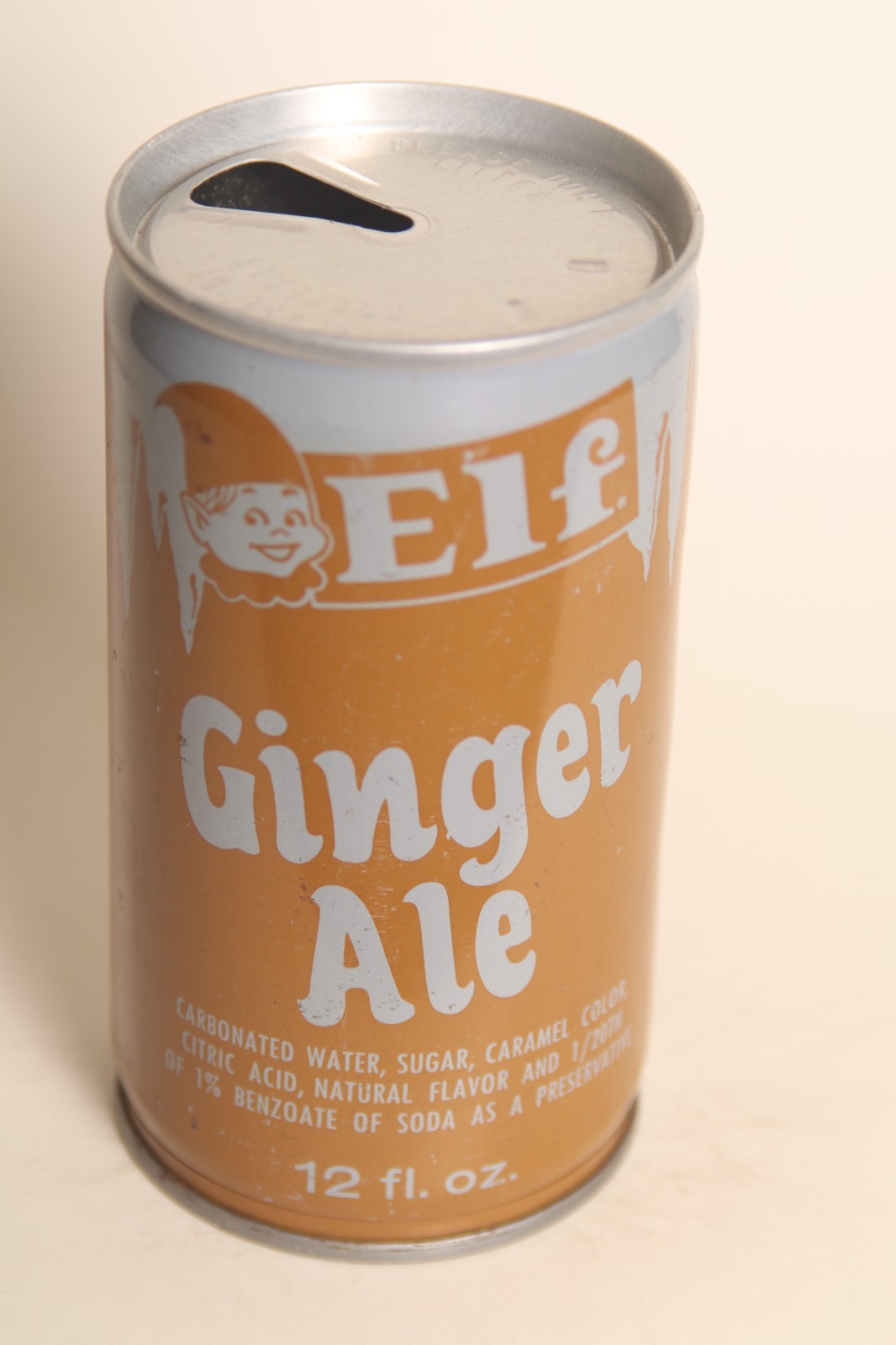 Elf Ginger Ale soda can - 12oz