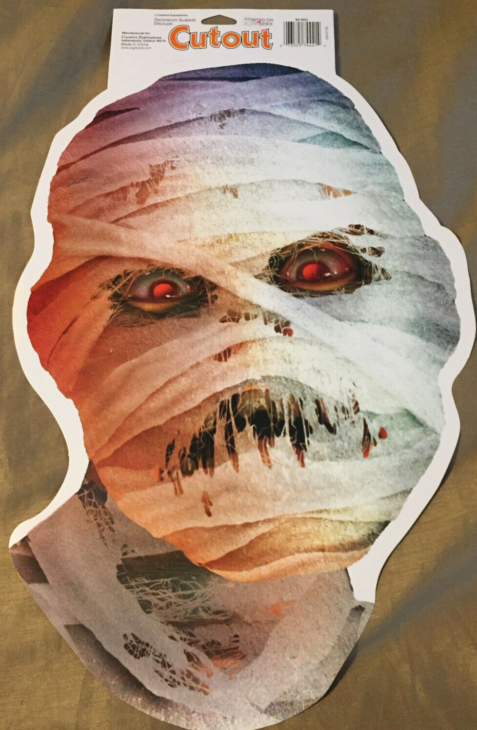 LARGE MUMMY DIE CUT 19.75" X 13"