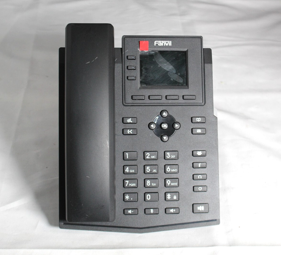 Lot of 2 Fanvil X303W IP VoIP Office Phones w/ Handsets - No Stands Included
