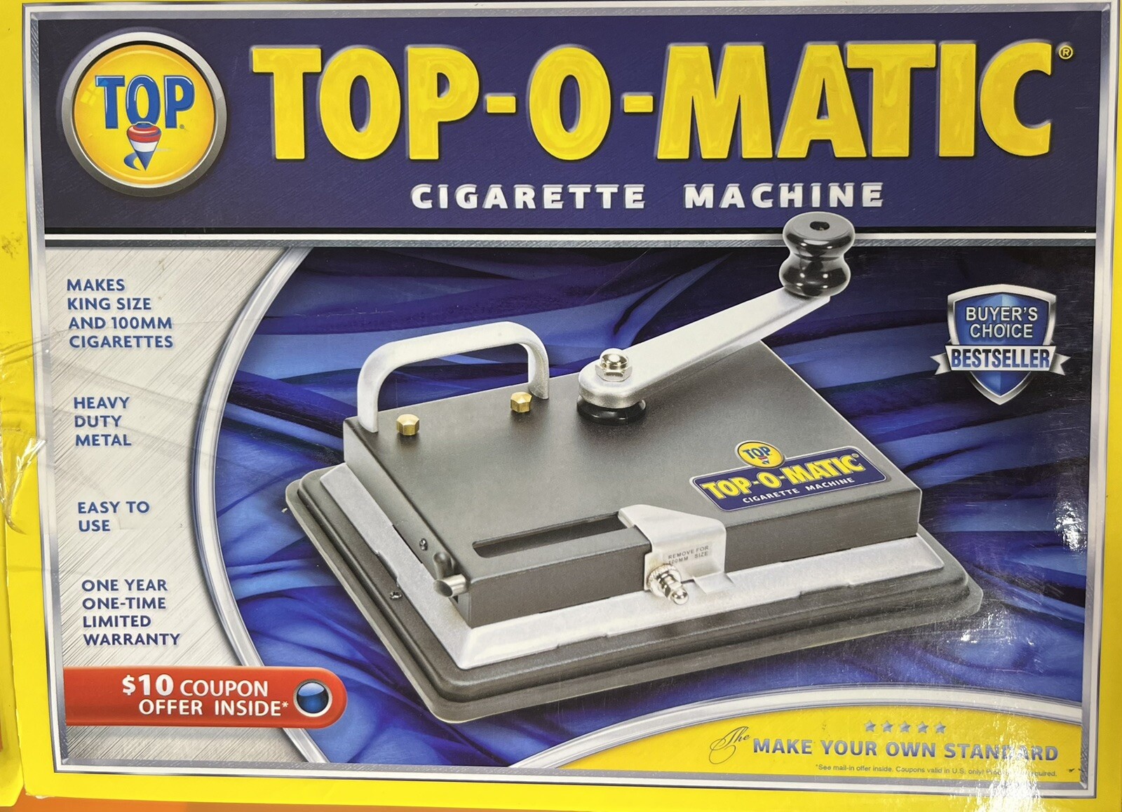 T.O.P. Top-O-Matic Cigarette Rolling Machine