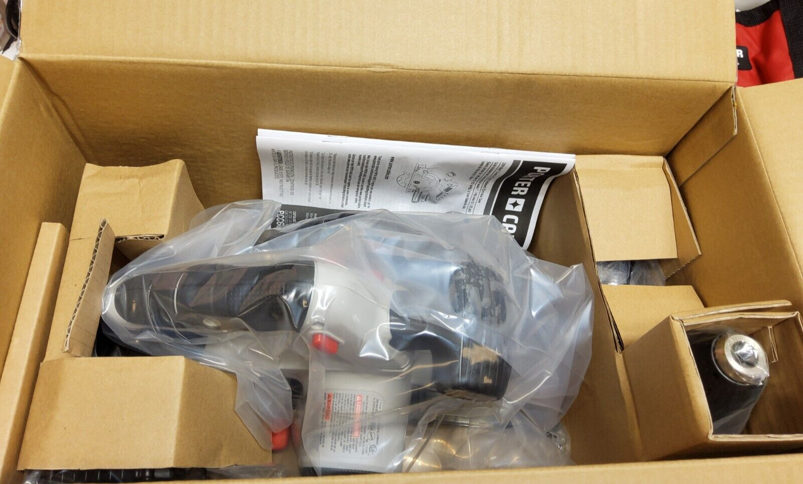 New Porter-Cable 20V MAX Cordless Li-Ion 4-Tool Compact Combo Kit PCCK615L4 Bag