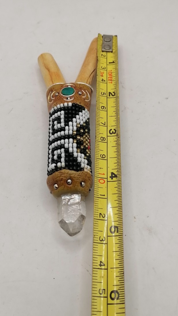 Peruvian Kuripe Unisex Handmade Chonta Wood Multicolored Beads