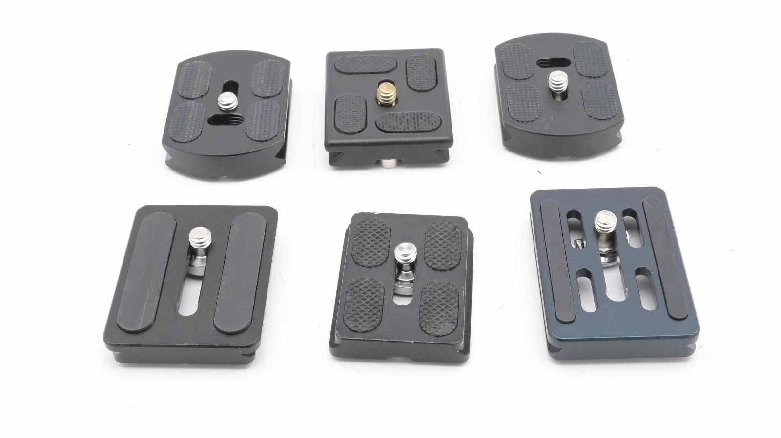 Unbranded Arca Style Quick Release Plate Lot of 6 for Small Clamps (#21262)