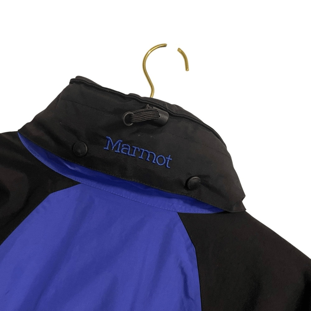 Marmot Ski Parka Jacket Blue Black Men’s Size Medium