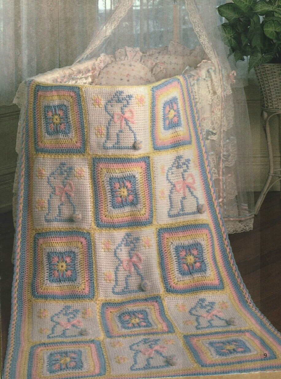 NEW AFGHAN SAVINGS 6 CREATIVE DESIGNS DIGEST SIZE KNIT & CROCHET PATTERN BOOK