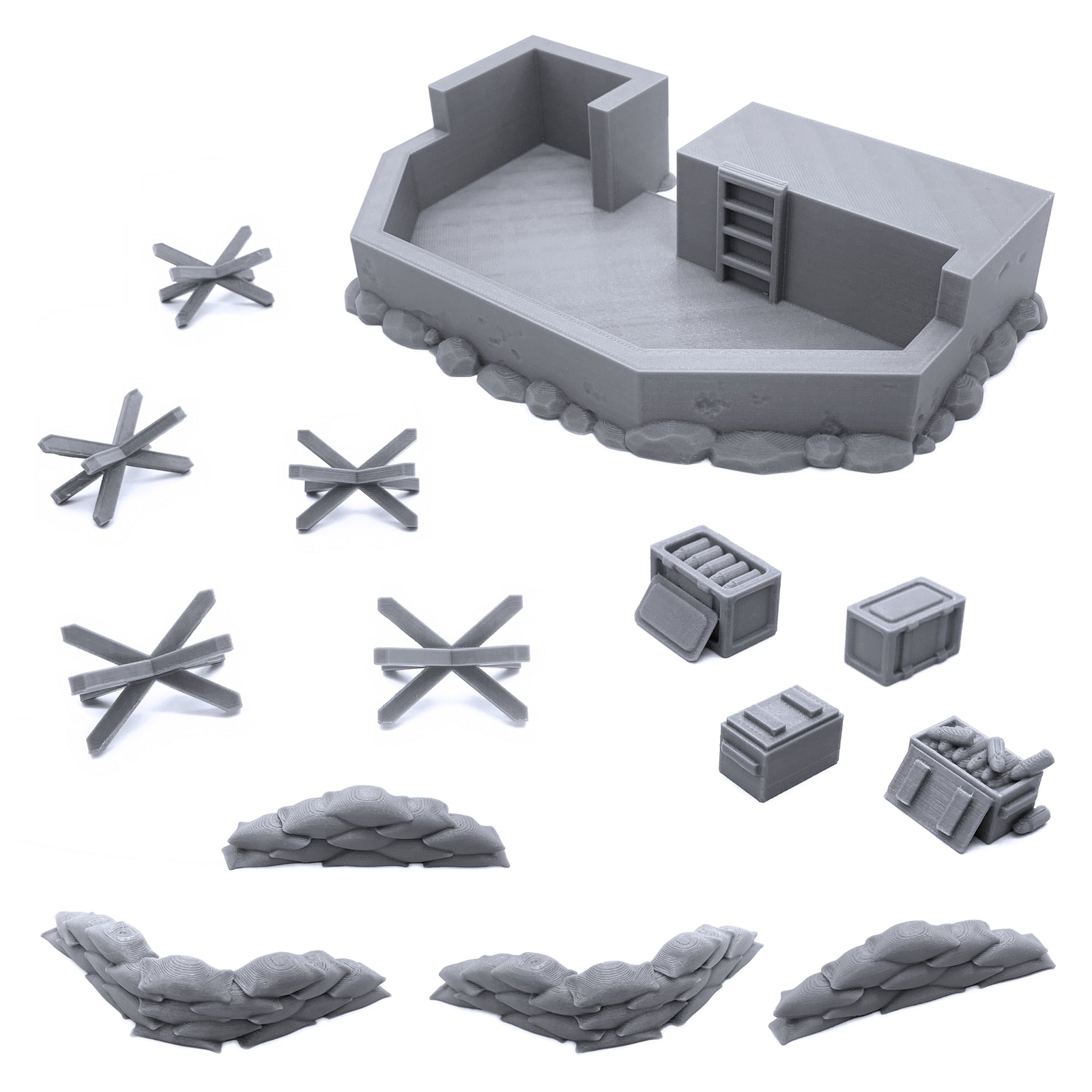 Siege the Shore, Tabletop 28mm Miniatures Wargame, 3D Printed and Paintable