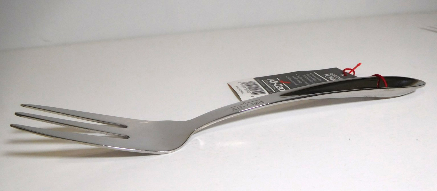 (new) ALL-CLAD ~ SERVING FORK ~ stainless steel ~ kitchen tool