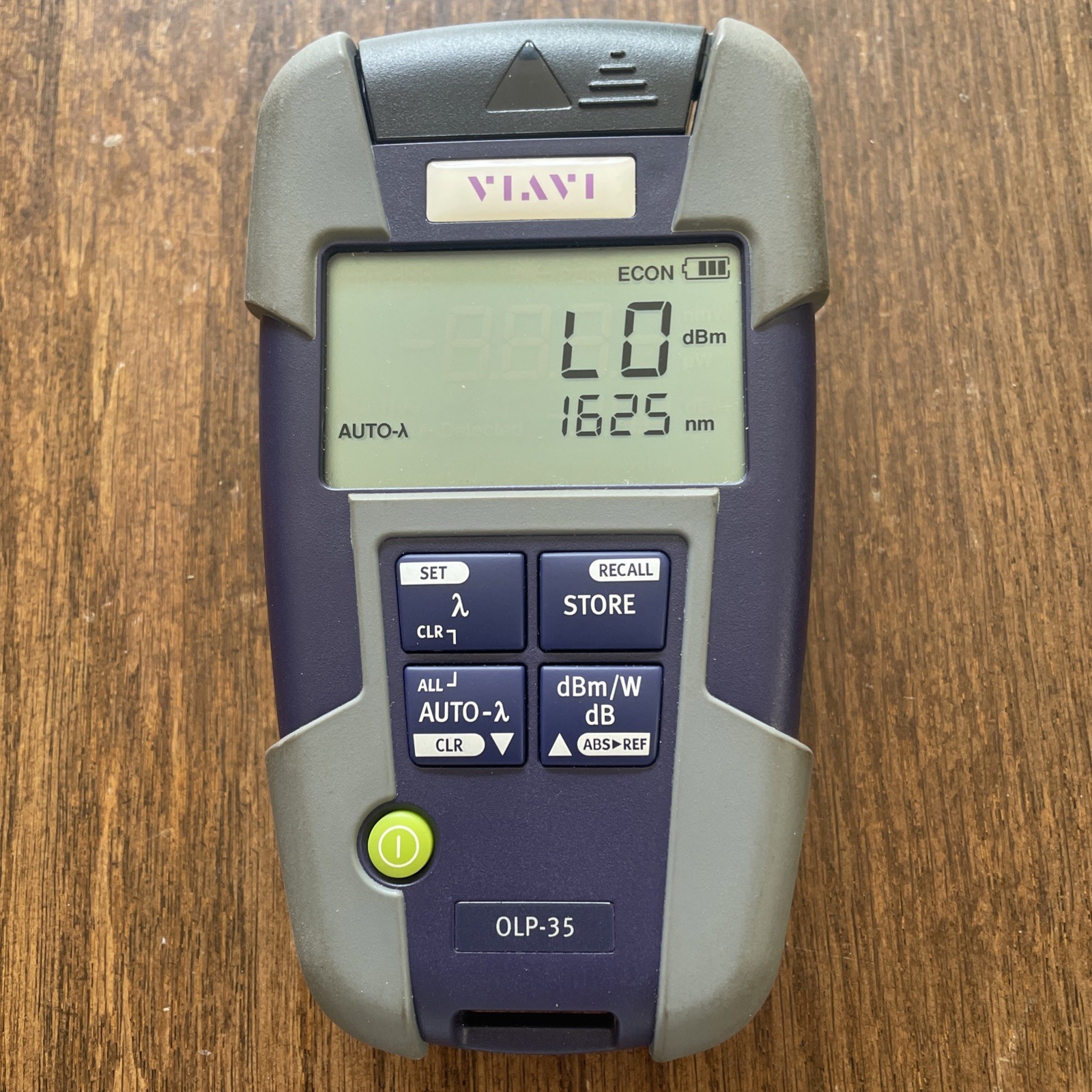 Viavi OLP-35 Optical Power Meter MM/SM 2.5mm Adapter, Tested W/ Case