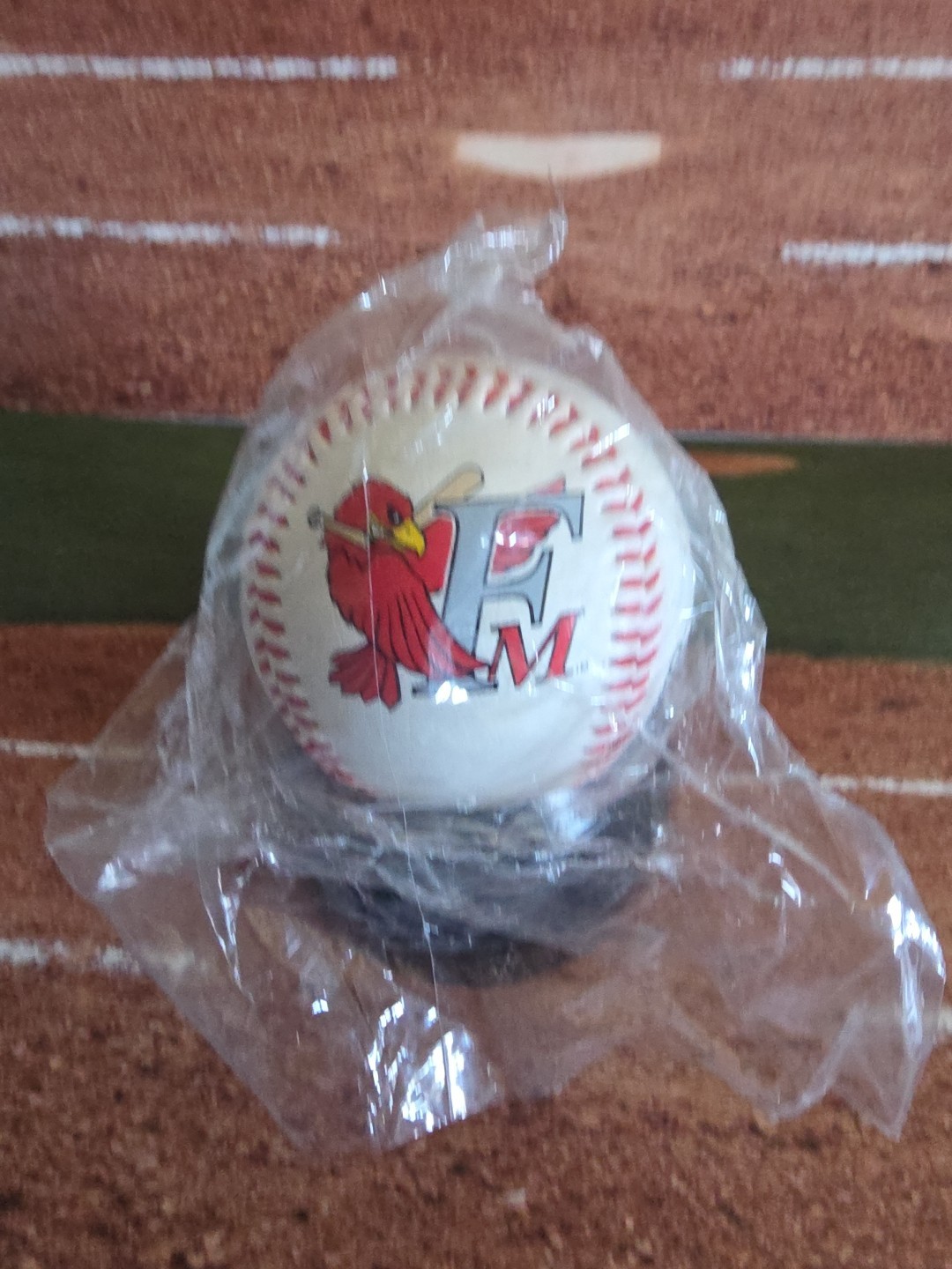Fargo-Moorhead Redhawks Baseball Team Logo Ball Minor League MiLB-New In Bag
