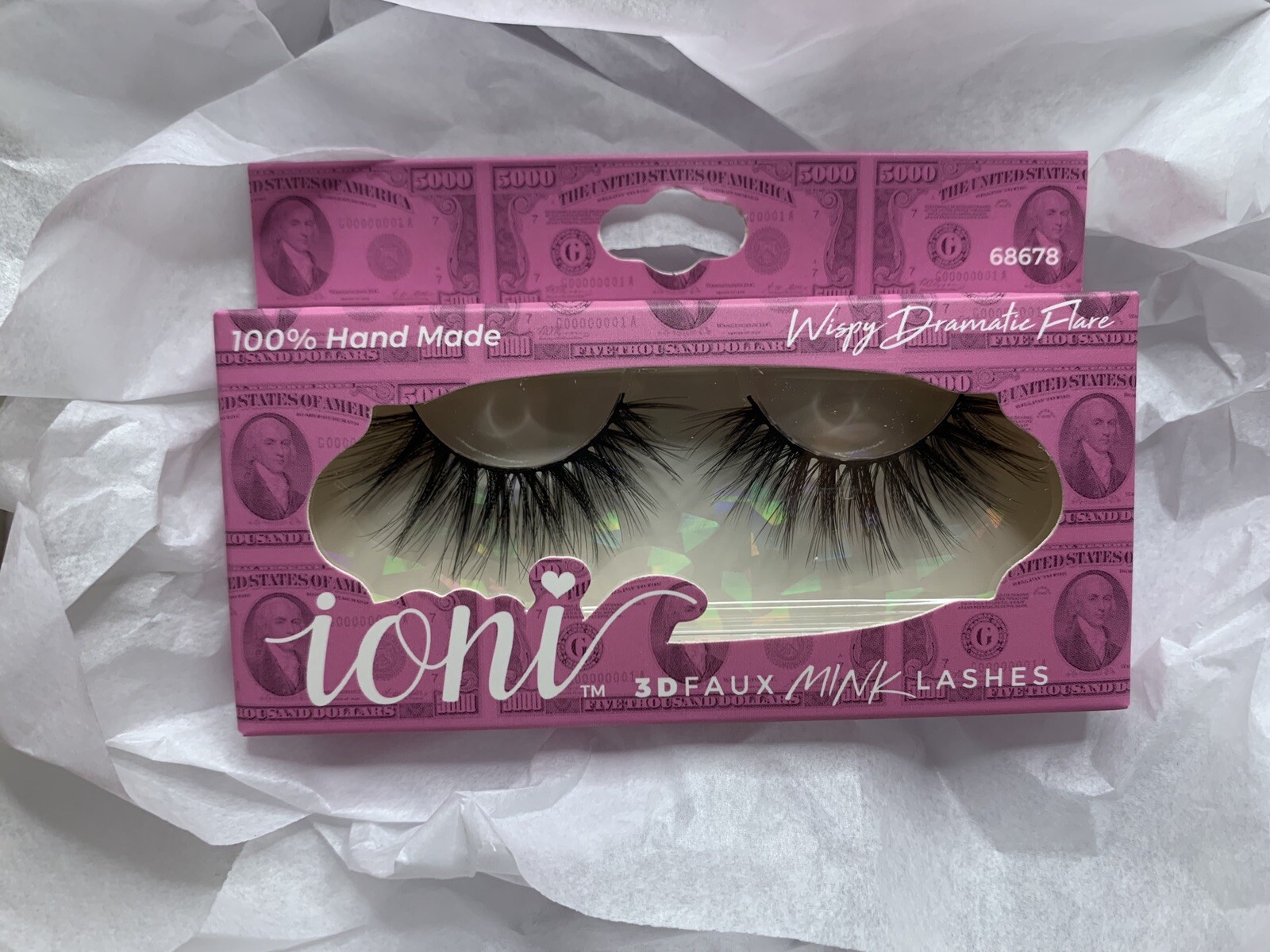 IONI 3D FAUX MINK LASHES / STYLE: BIG BANK /0871923007472