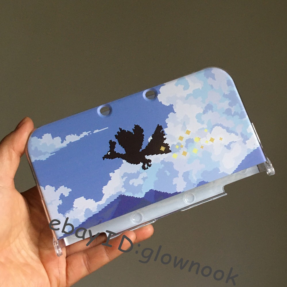 Rare Custom Pixel Art cover Shell for Nintendo series -Handmade DIY Design Case