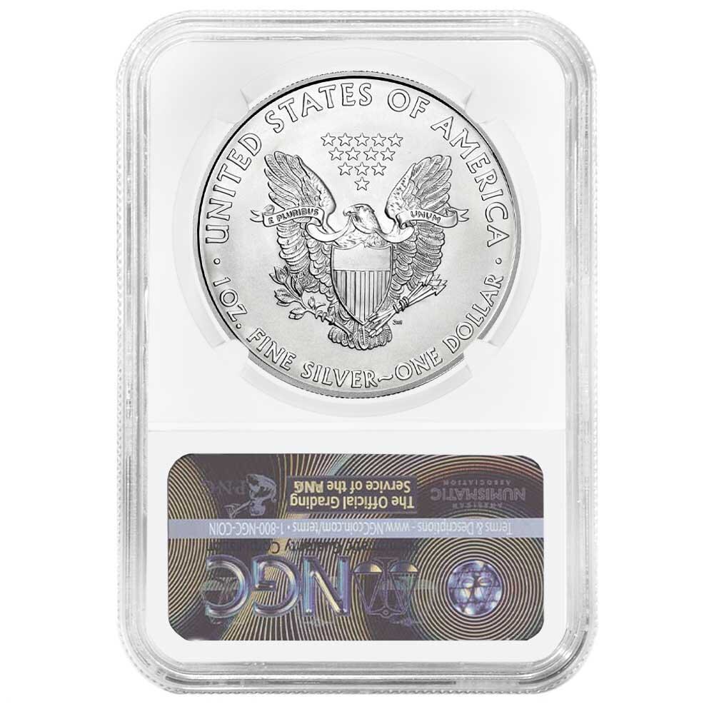 2012 American Silver Eagle NGC MS70