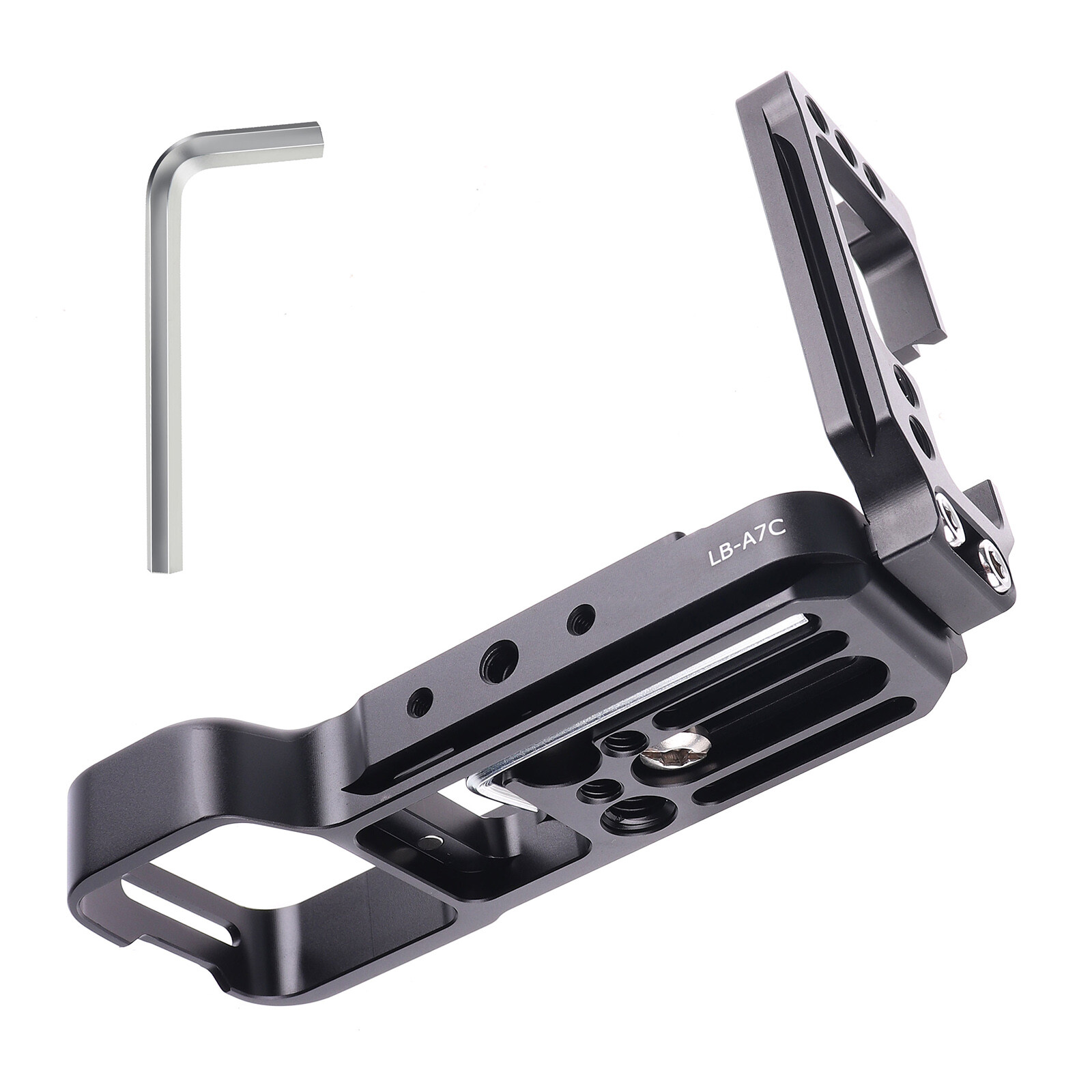 Extendable Vertical Quick Release Plate L Bracket Grip for Sony Alpha a7C