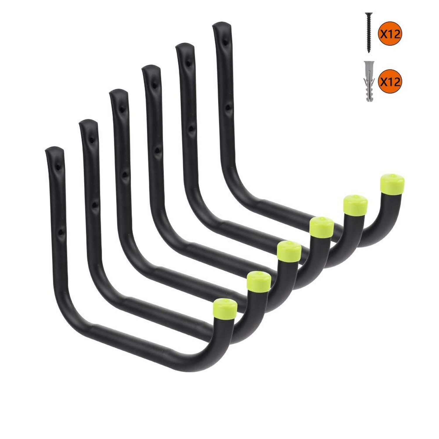 Garage Organization Hooks Heavy Duty Garage Storage Utility Wall Hooks Garden...