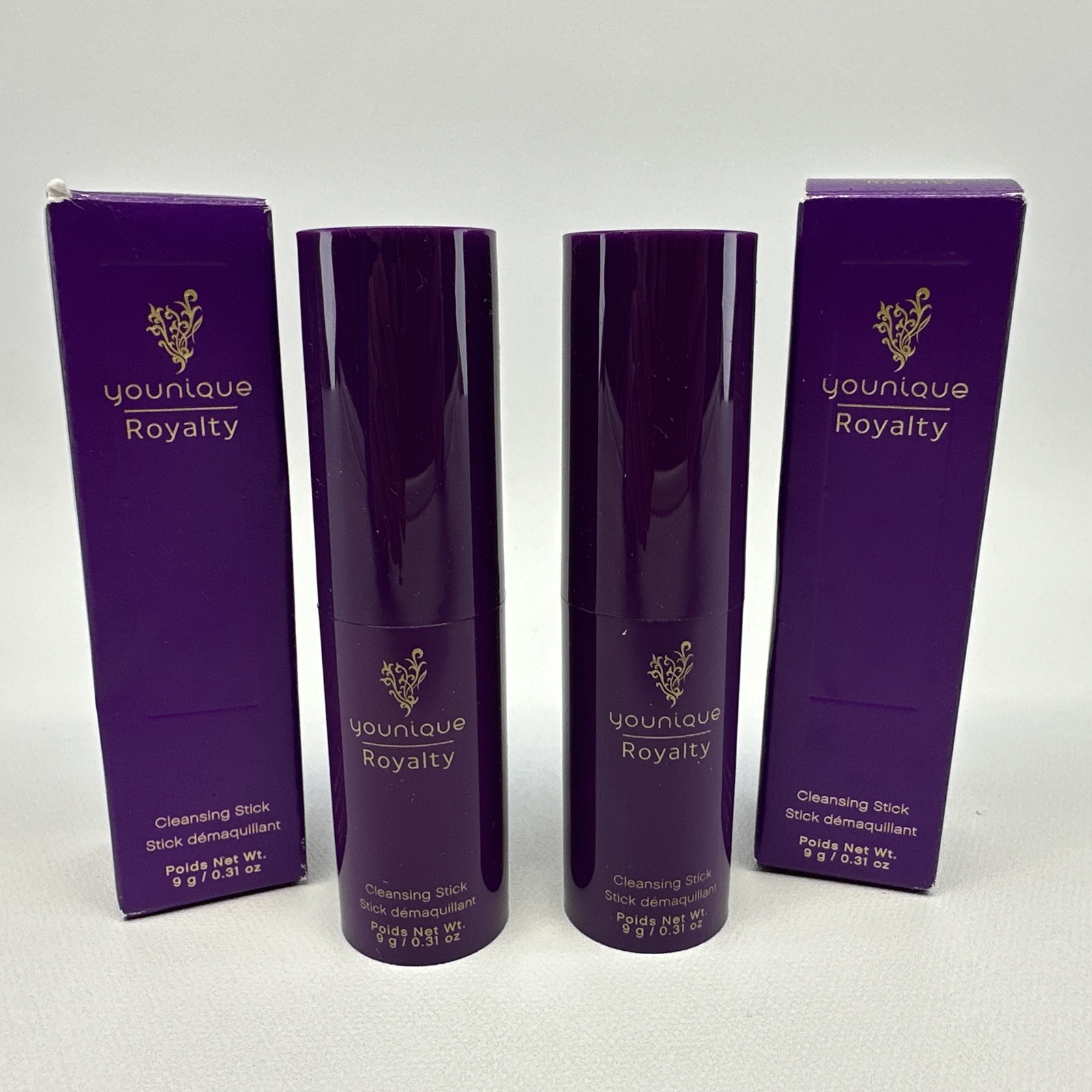 Younique Royalty Cleansing Stick .31 oz New in Box Lot of 2