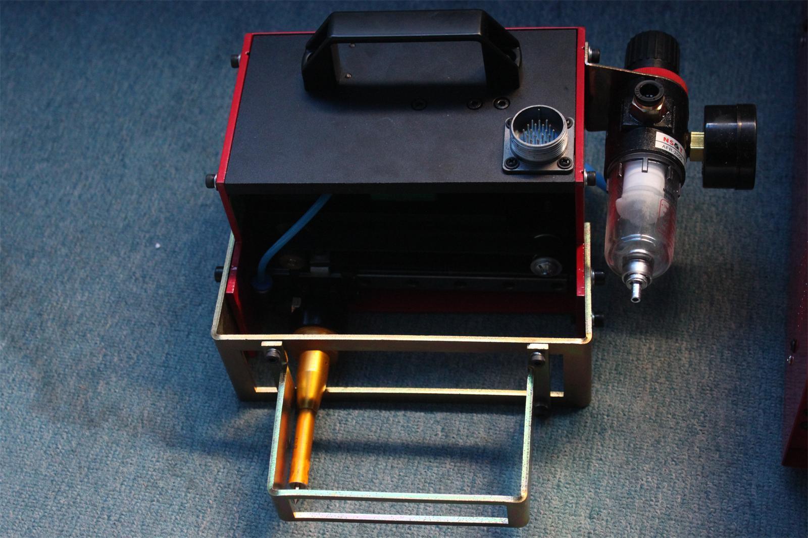 100*20mm Portable Pneumatic Dot Peen Marking Machine for VIN Code Chassis Number