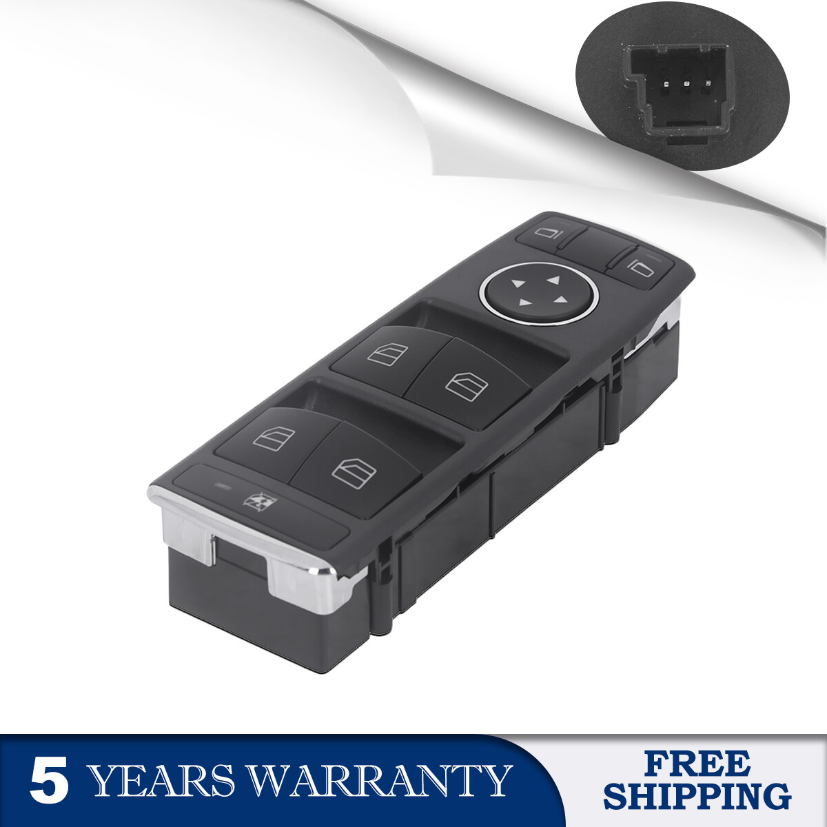 For Tesla Model S 2012-2021 X 2016-2021 Left Driver Side Window Mirror Switch