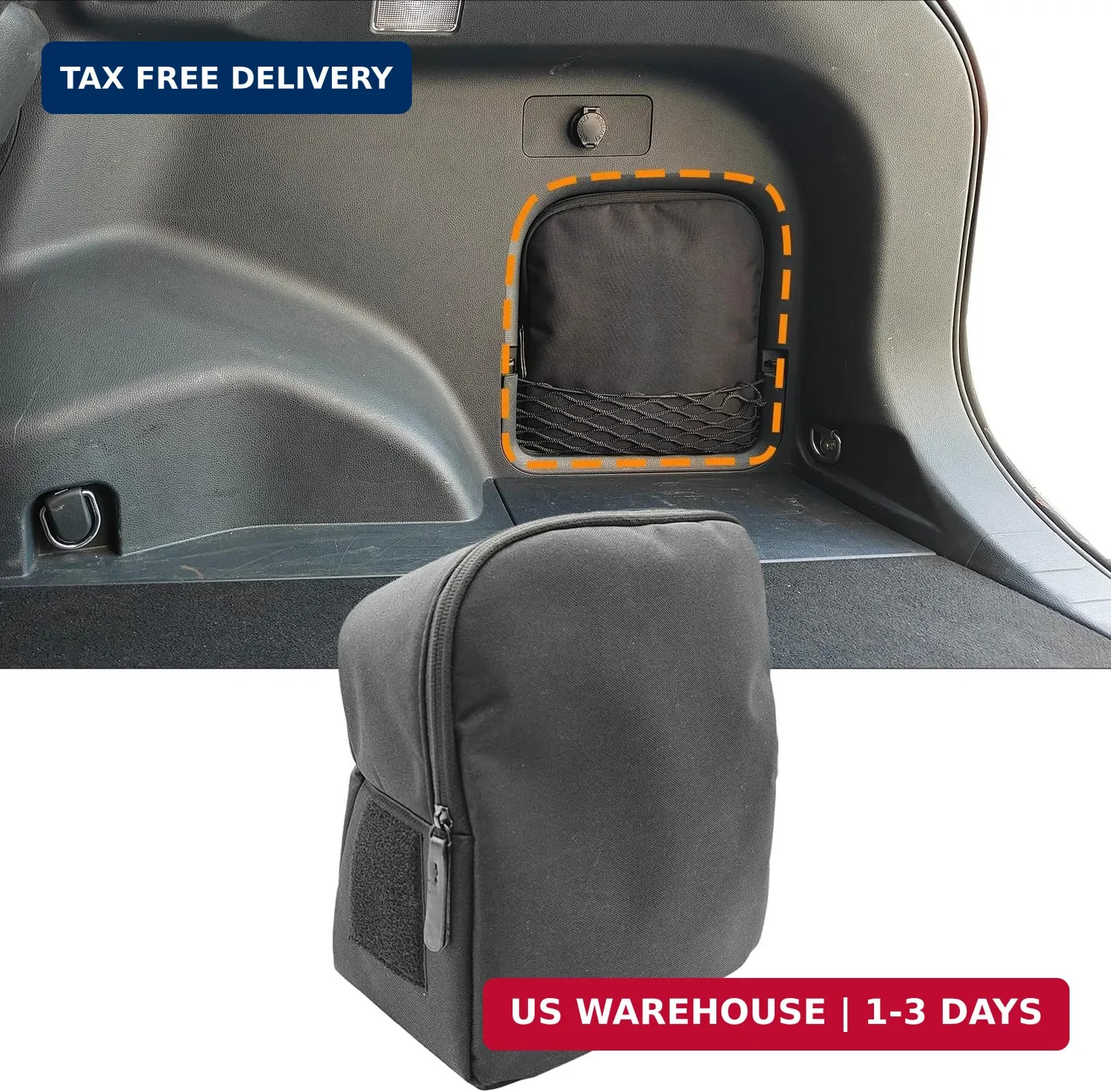 Trunk Upgrade, Trunk Organizer Pocket Bag, Trunk Cubby Storage bag,Cargo side po