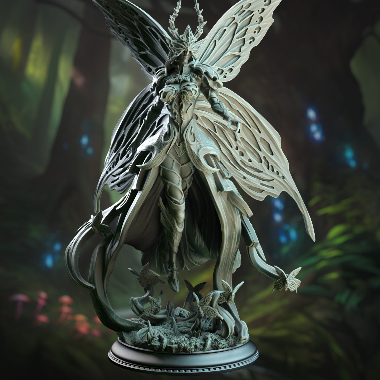Fairy Queen - Userios of the Fey Court 32mm Resin Miniature D&D DND