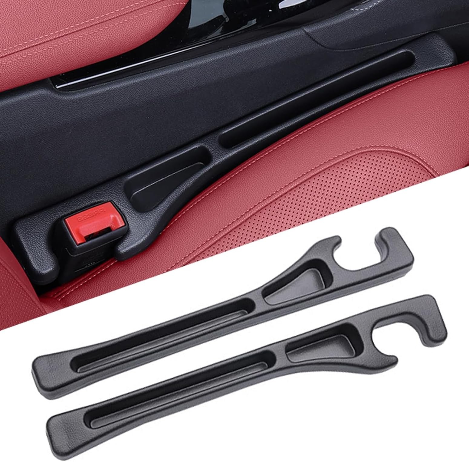 Dyale Car Seat Gap Filler 2 Pack, No Drop Seat Guard for Cars SUVs Trucks, Ca...