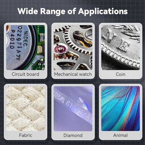 Handheld Digital Microscope 2MP 500X Magnification, Macro Lens - HD Photography