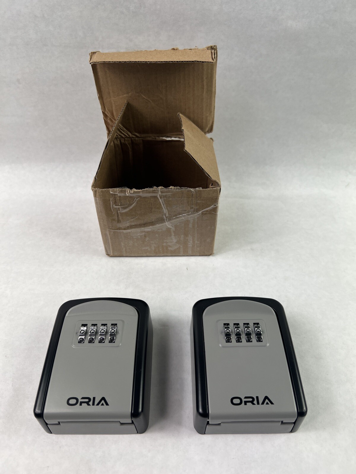 ORIA Key Lock Box Key Safe 4 Digit Combination Key Storage Lot of 2 NEW Realtor