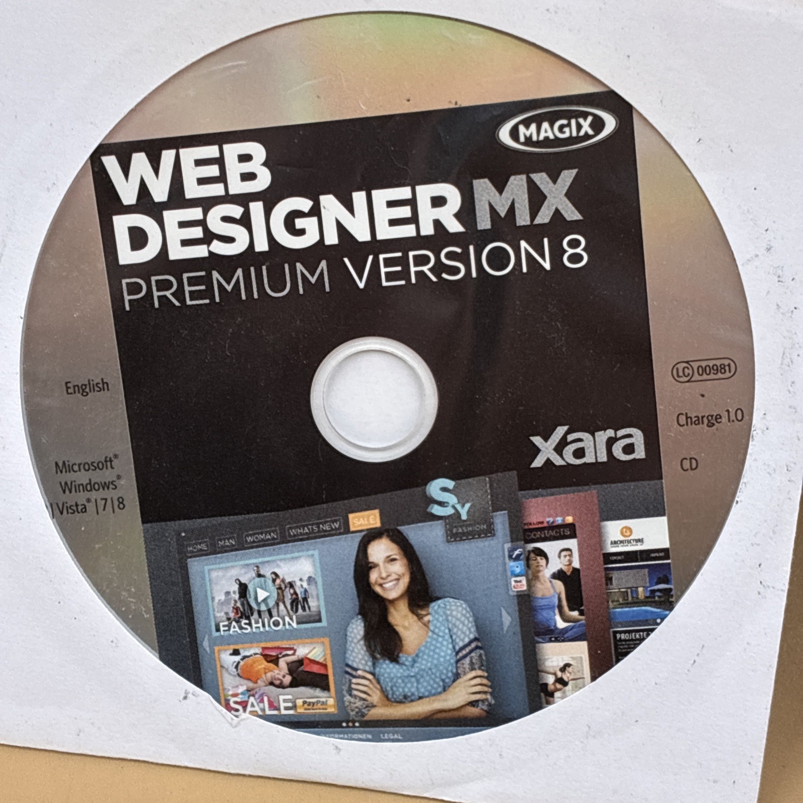 MAGIX XARA Web Designer MX Premium Version 8 & Web Designer Premium 9