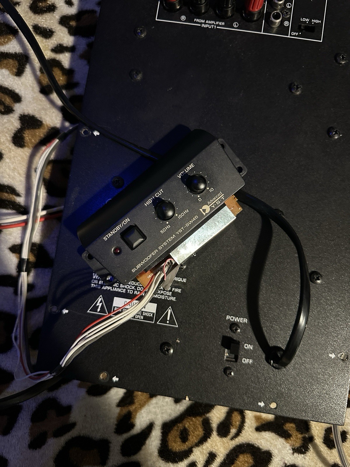Amplifier for Yamaha yts sw45 100% original spare part