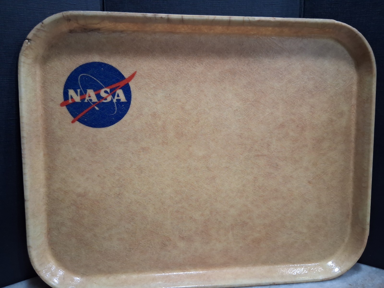 VTG 60's 70's APOLLO ERA NASA Johnson Space Center Cafeteria Food Tray CAMTRAY
